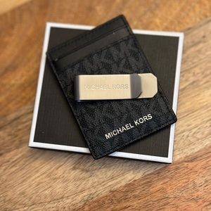 Men’s Michael Kors card wallet and money clip